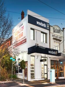 Woodards Glen Huntly agency entrance